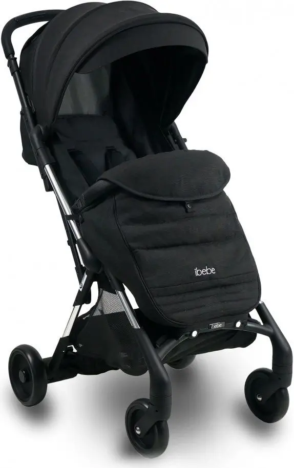 Коляска прогулочная iBebe Mini Mi2 (Black)