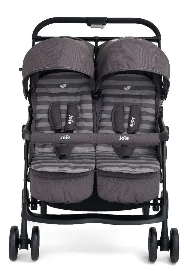 Carucior pentru gemeni Joie Aire Twin Dark Pewter (S1217AEDPW000)