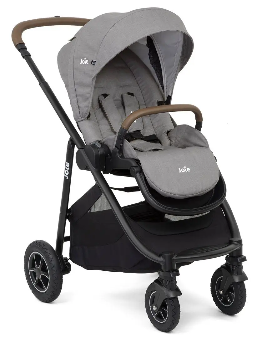 Carucior modular 3in1 Joie Versatrax (Gray Flannel) - 2