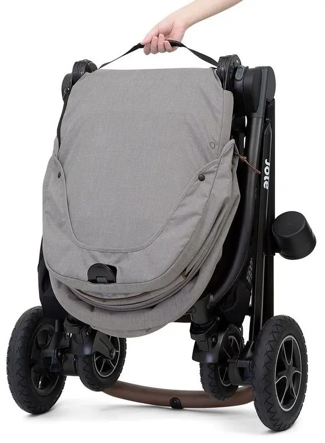 Carucior modular 3in1 Joie Versatrax (Gray Flannel) - 4
