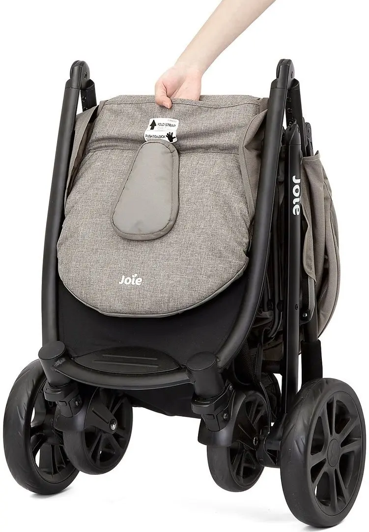 Carucior de plimbare Joie Litetrax E (Gray Flannel) - 3