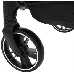 Коляска для двойни KikkaBoo Happy 2 (Black) Thumb