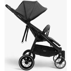 Carucior pentru gemeni KikkaBoo Happy 2 (Dark Grey) Thumb