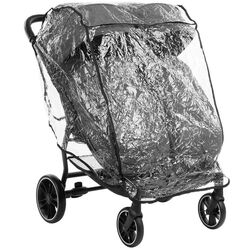 Carucior pentru gemeni KikkaBoo Happy 2 (Dark Grey) Thumb