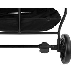 Carucior pentru gemeni KikkaBoo Happy 2 (Dark Grey) Thumb