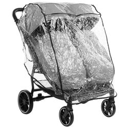 Коляска для двойни KikkaBoo Happy 2 (Light Grey) Thumb