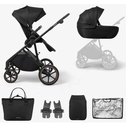 Carucior modular 2in1 KikkaBoo Thea (Black) Thumb