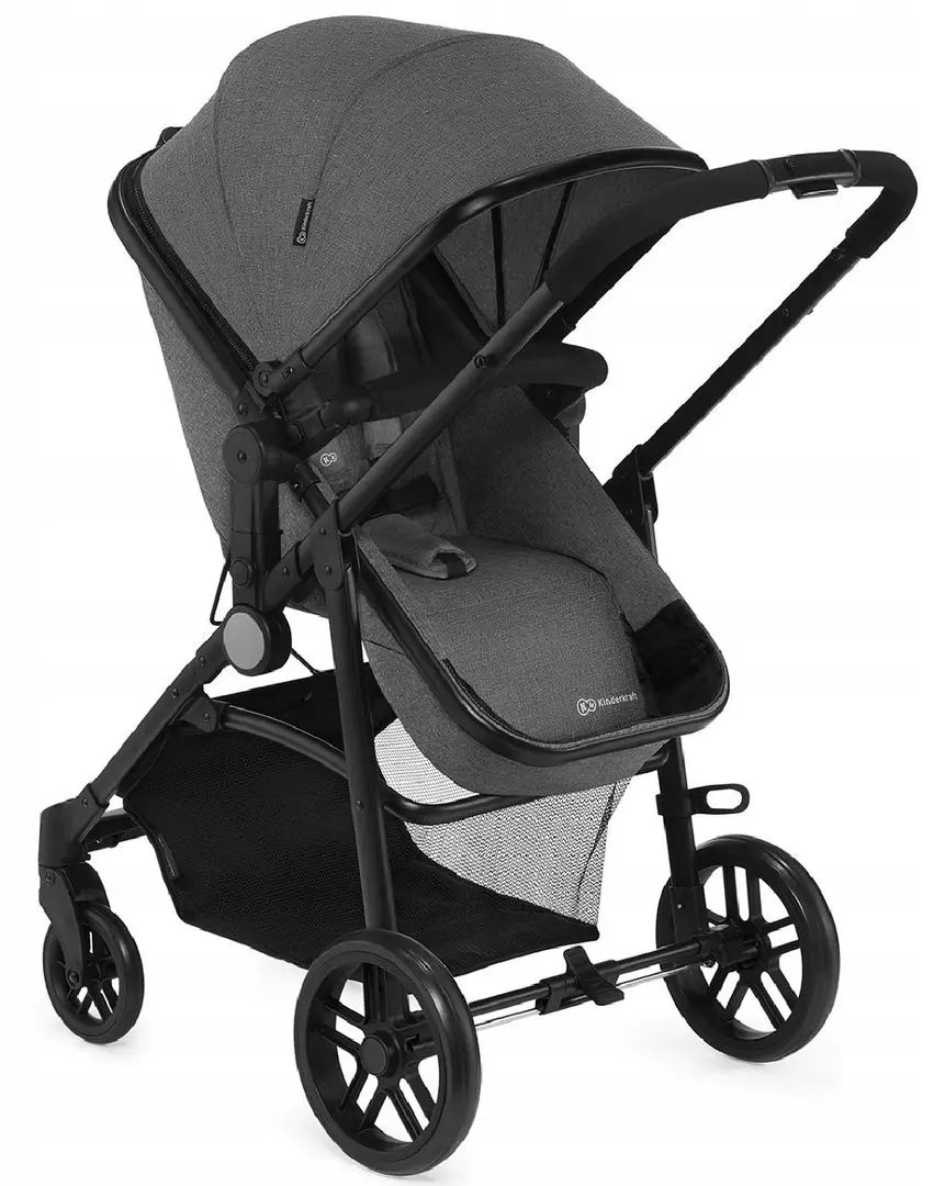 Carucior 3in1 Kinderkraft Juli (Grey) - 4