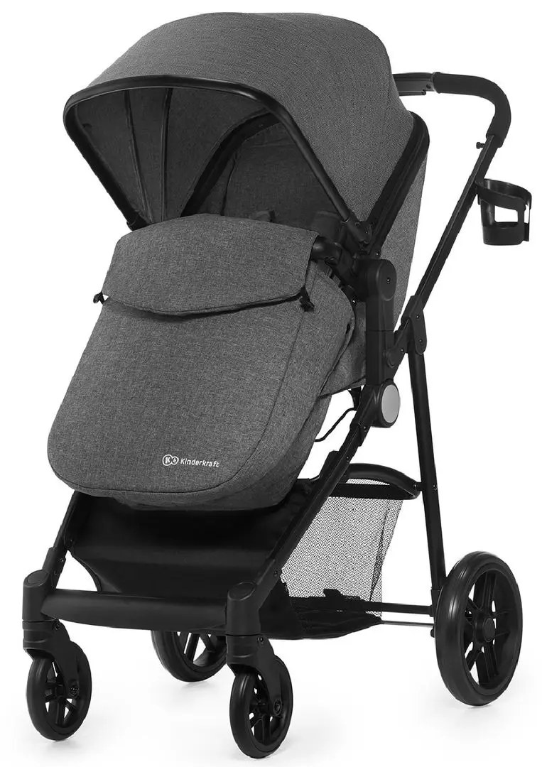 Carucior 3in1 Kinderkraft Juli (Grey) - 7