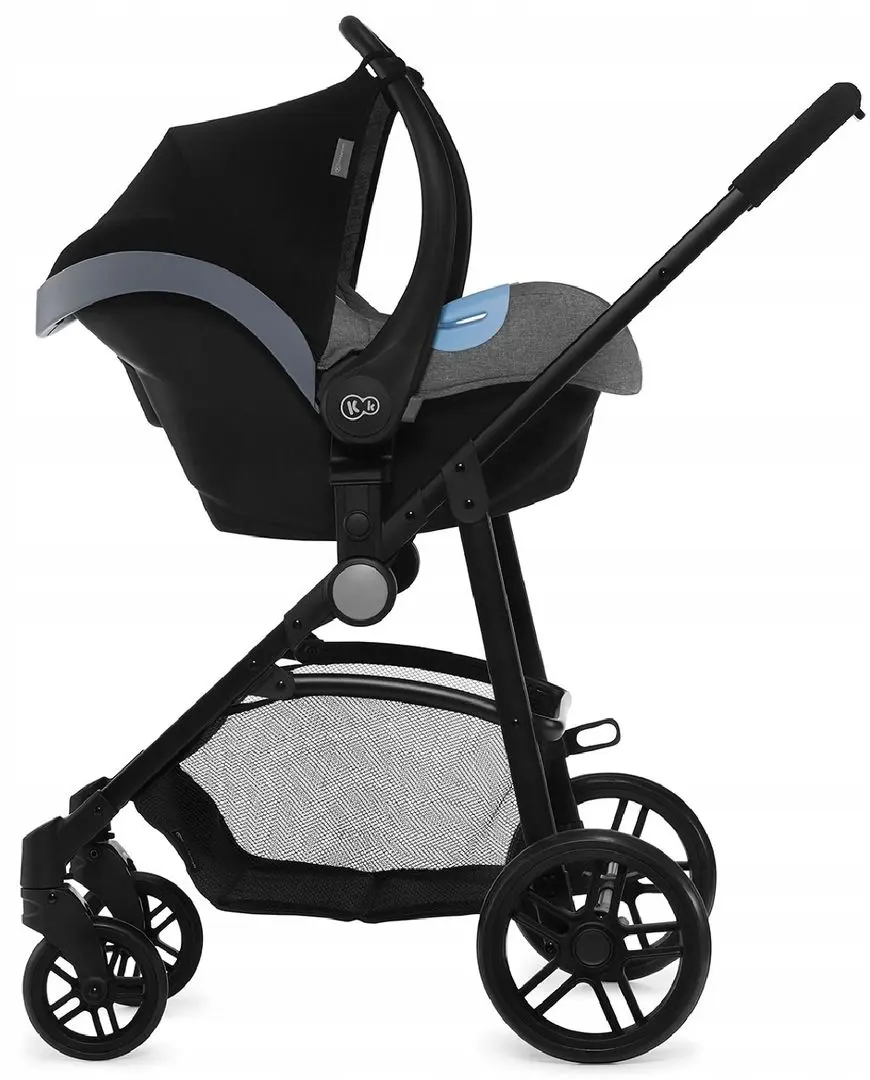 Carucior 3in1 Kinderkraft Juli (Grey) - 8