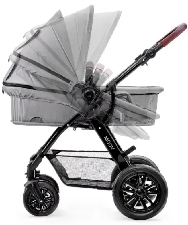 Carucior 3in1 KinderKraft Moov (Grey)