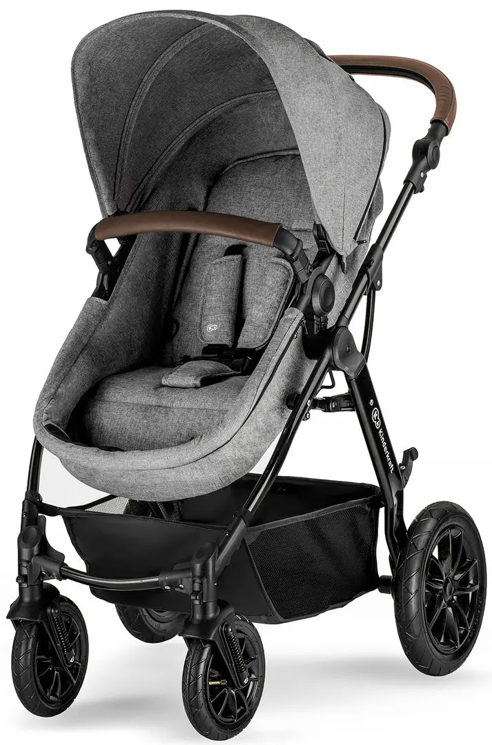 Carucior 3in1 KinderKraft Moov (Grey Melange) - 3