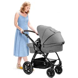 Carucior 3in1 KinderKraft Moov (Grey Melange) Thumb