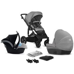 Carucior 3in1 Kinderkraft Prime Lite (Grey) Thumb