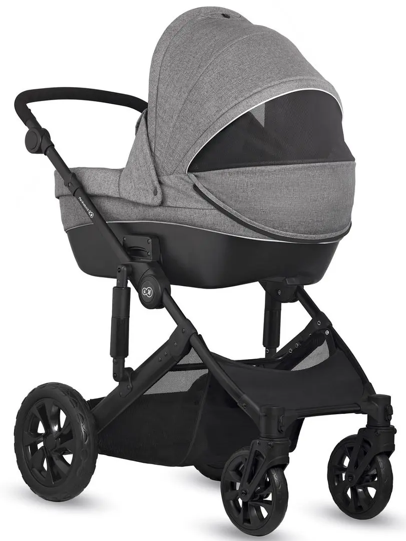 Carucior 3in1 Kinderkraft Prime Lite (Grey) - 3