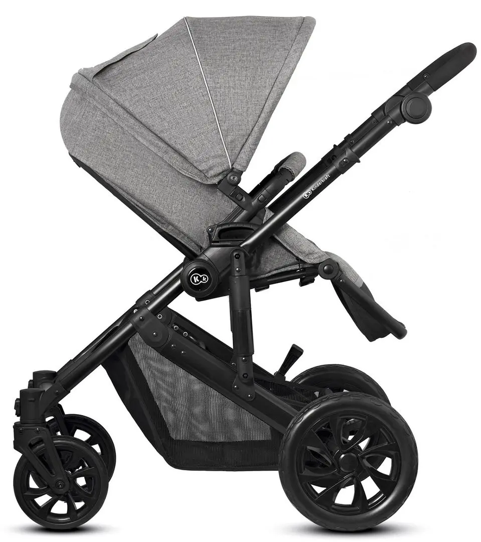Carucior 3in1 Kinderkraft Prime Lite (Grey) - 5