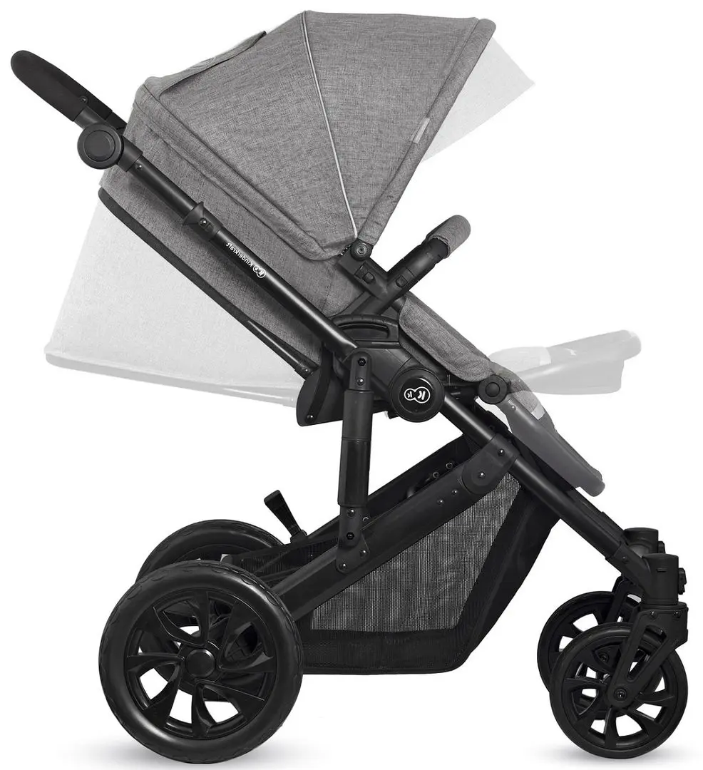 Carucior 3in1 Kinderkraft Prime Lite (Grey) - 6
