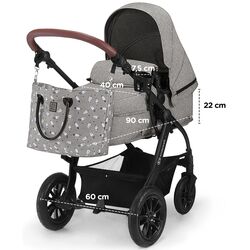 Carucior 3in1 KinderKraft Xmoov (Grey) Thumb