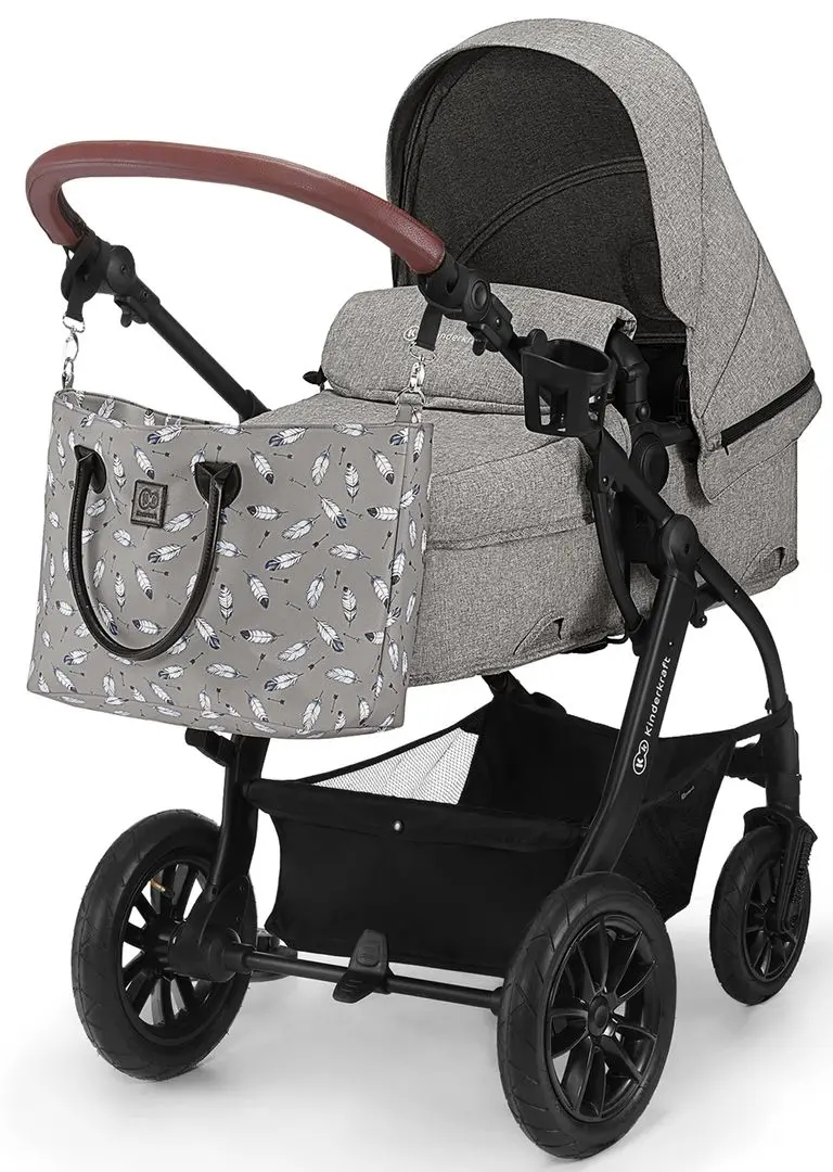 Carucior 3in1 KinderKraft Xmoov (Grey) - 4