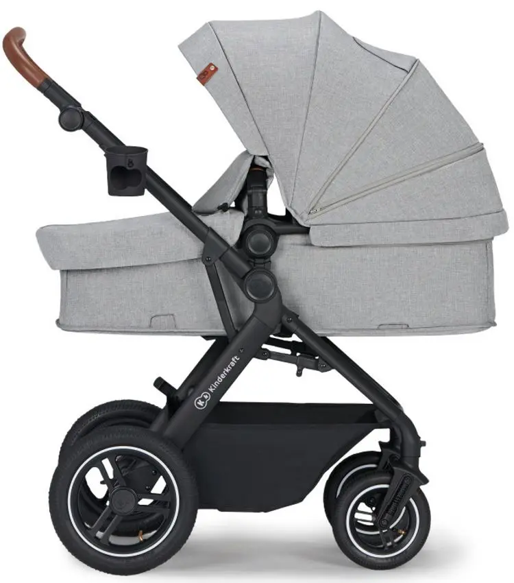 Carucior modular 3in1 KinderKraft B-Tour (Light Grey) - 7