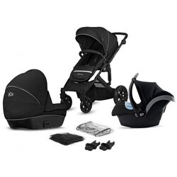 Carucior modular 3in1 KinderKraft Prime Lite (Deep Black) Thumb