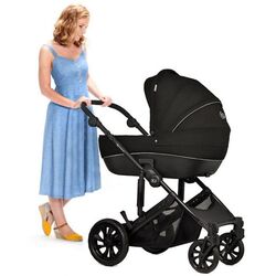 Carucior modular 3in1 KinderKraft Prime Lite (Deep Black) Thumb