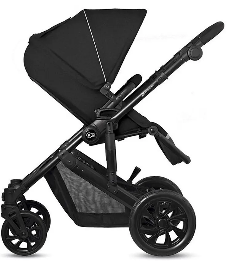 Carucior modular 3in1 KinderKraft Prime Lite (Deep Black) - 5