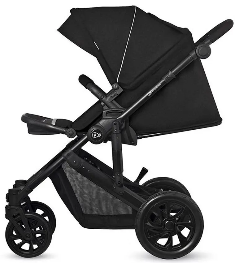 Carucior modular 3in1 KinderKraft Prime Lite (Deep Black) - 7