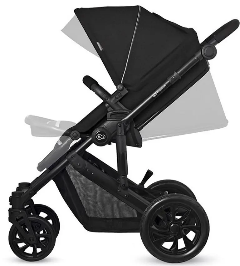 Carucior modular 3in1 KinderKraft Prime Lite (Deep Black) - 8