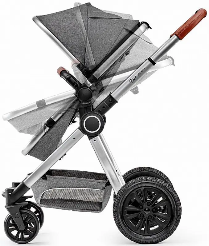 Carucior modular 3in1 Kinderkraft Veo (Grey)