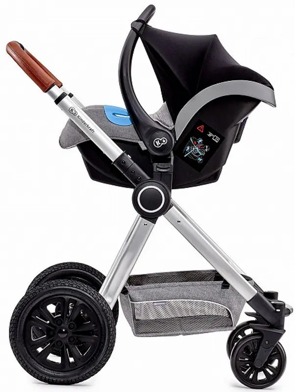 Carucior modular 3in1 Kinderkraft Veo (Grey)