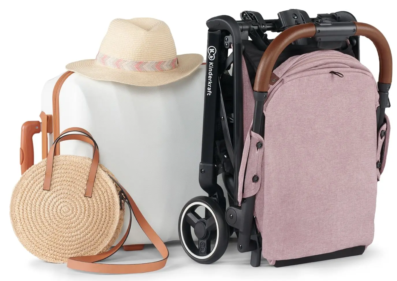 Carucior de plimbare KinderKraft Nubi (Pink)