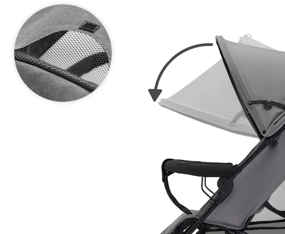 Carucior de plimbare KinderKraft Tik KSTIK000GRY0000 (Grey)