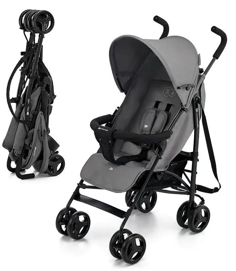 Carucior de plimbare KinderKraft Tik KSTIK000GRY0000 (Grey)