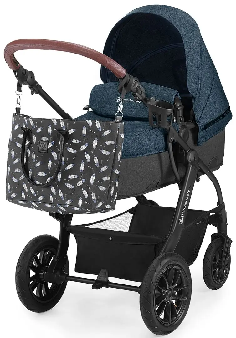 Carucior-transformer 3in1 Kinderkraft XMoov (Blue)