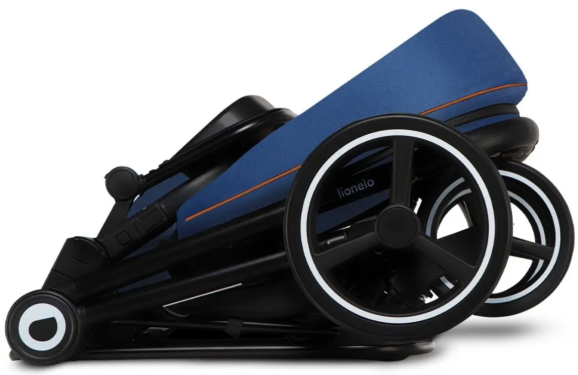 Коляска 2в1 Lionelo Mika (Blue Navy)