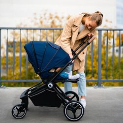 Коляска 2в1 Lionelo Mika (Blue Navy) Thumb