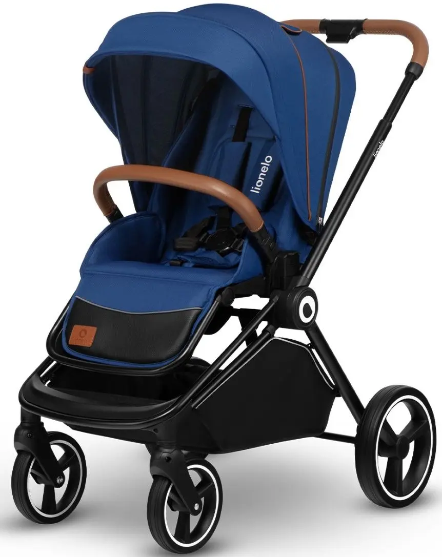 Коляска 2в1 Lionelo Mika (Blue Navy)