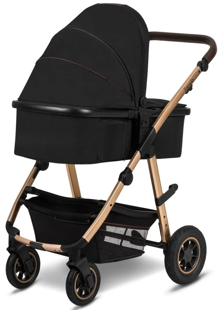 Коляска модульная 2в1 Lionelo Amber (Black Onyx)