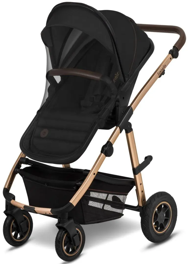 Коляска модульная 2в1 Lionelo Amber (Black Onyx)