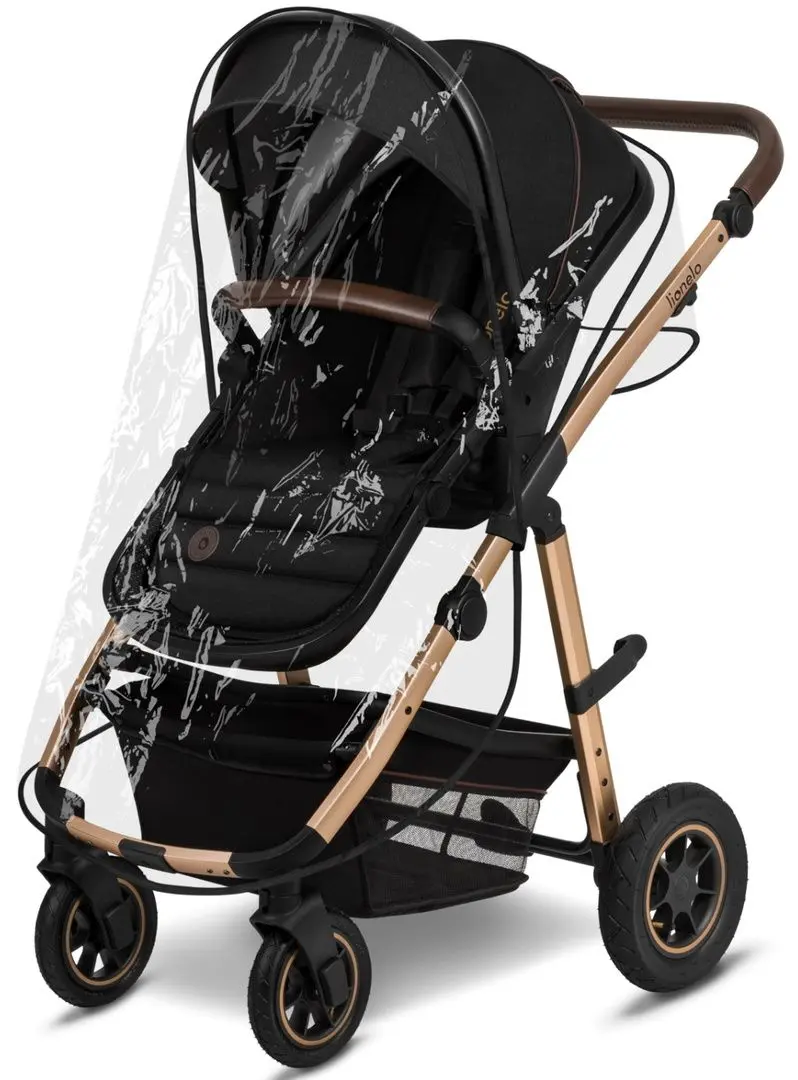 Коляска модульная 2в1 Lionelo Amber (Black Onyx)