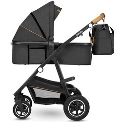 Carucior modular 2in1 Lionelo Amber (Grey Graphite)