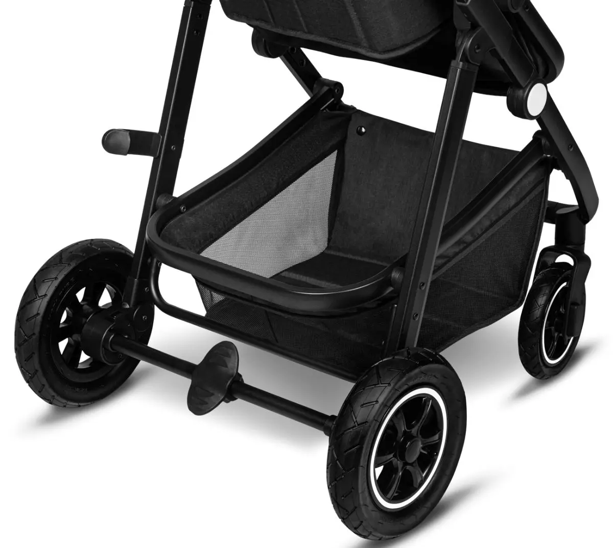 Коляска модульная 2в1 Lionelo Amber Lovin’ (Black)