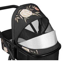 Коляска модульная 2в1 Lionelo Amber Lovin’ (Black) Thumb