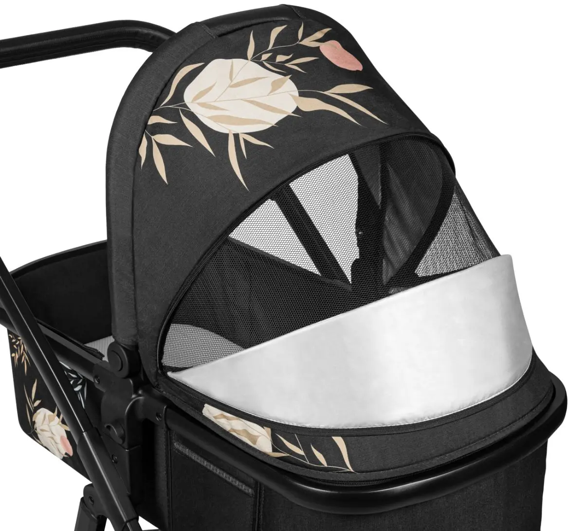 Коляска модульная 2в1 Lionelo Amber Lovin’ (Black)