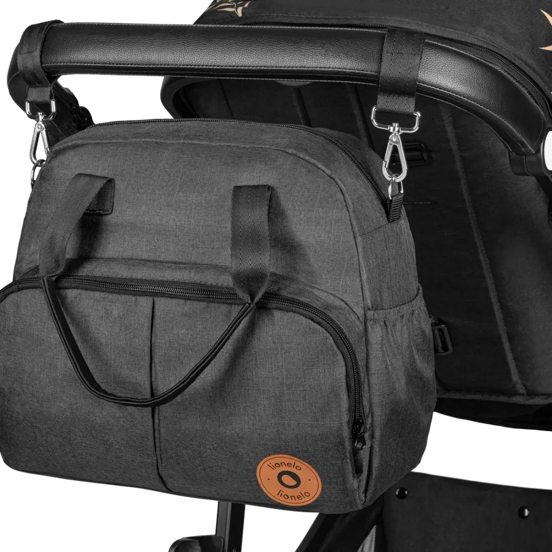 Коляска модульная 2в1 Lionelo Amber Lovin’ (Black)