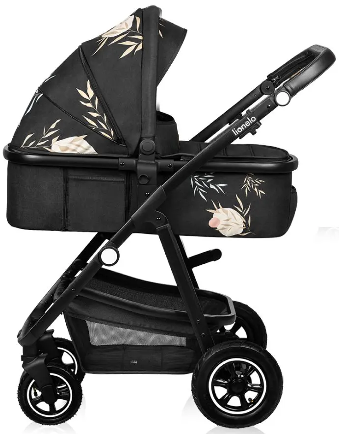 Коляска модульная 2в1 Lionelo Amber Lovin’ (Black)