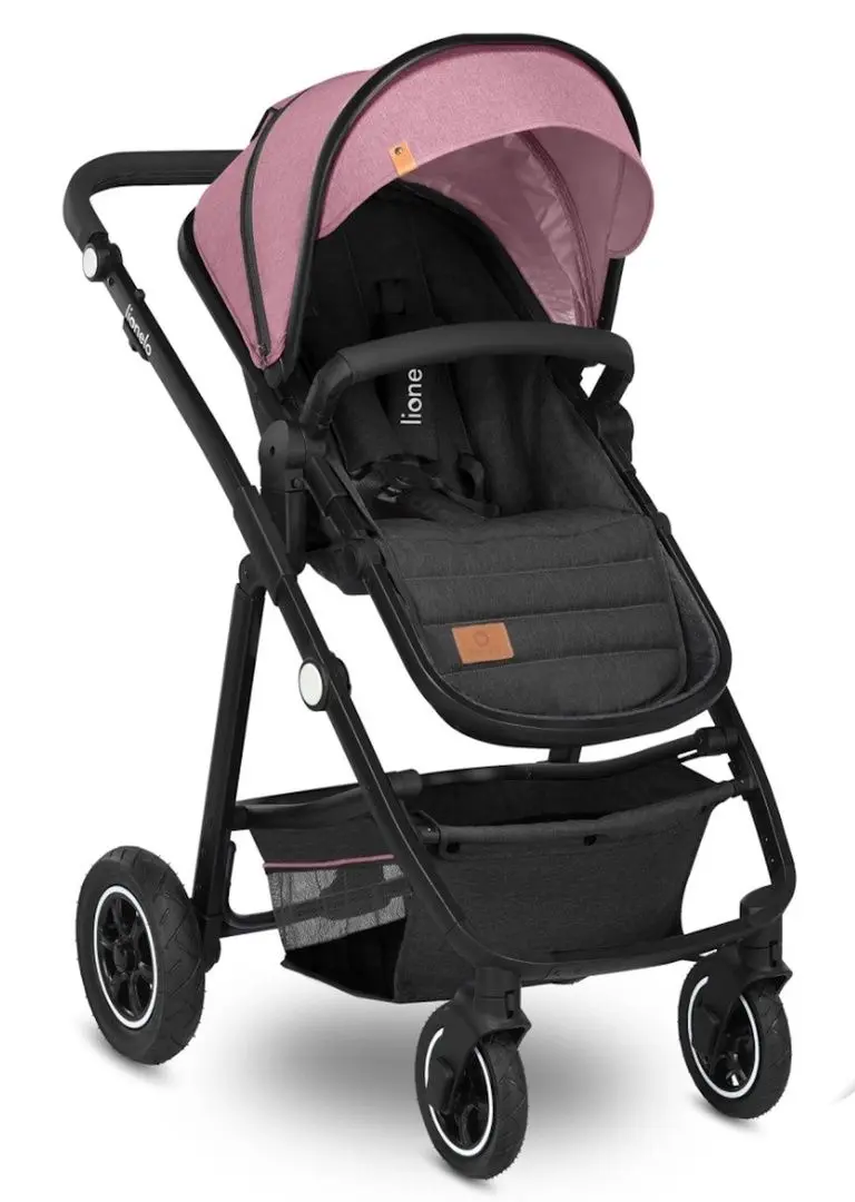 Коляска модульная 2в1 Lionelo Amber (Pink Rose)