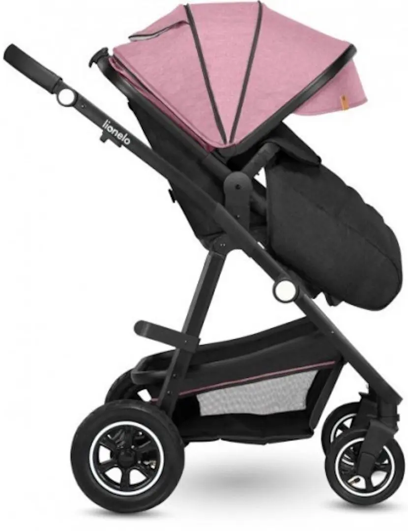 Коляска модульная 2в1 Lionelo Amber (Pink Rose)