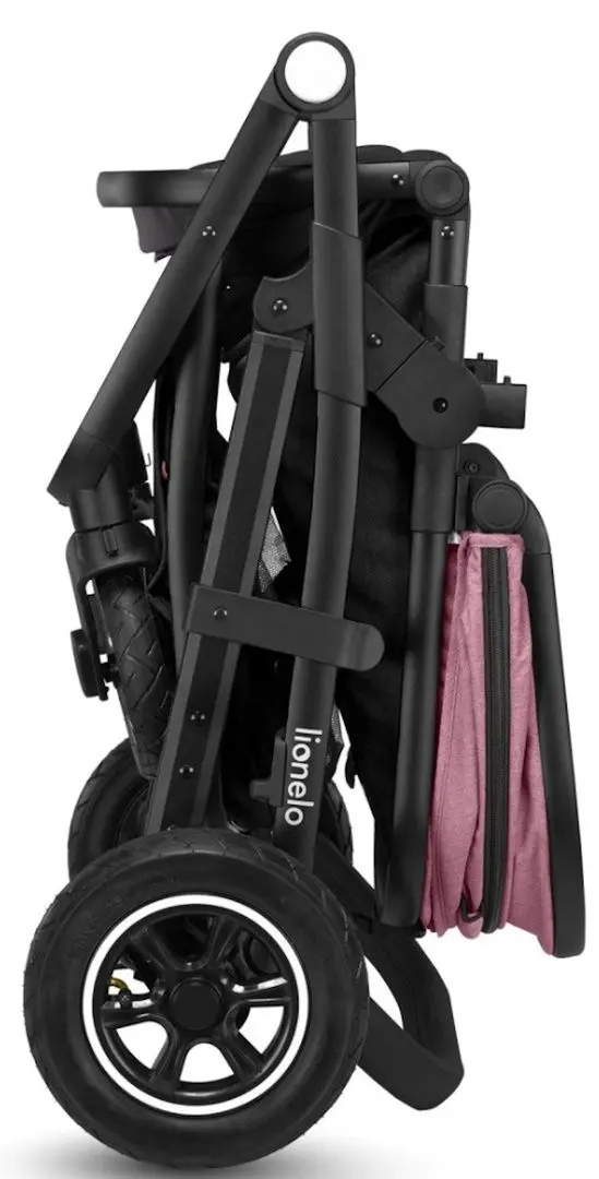 Коляска модульная 2в1 Lionelo Amber (Pink Rose)